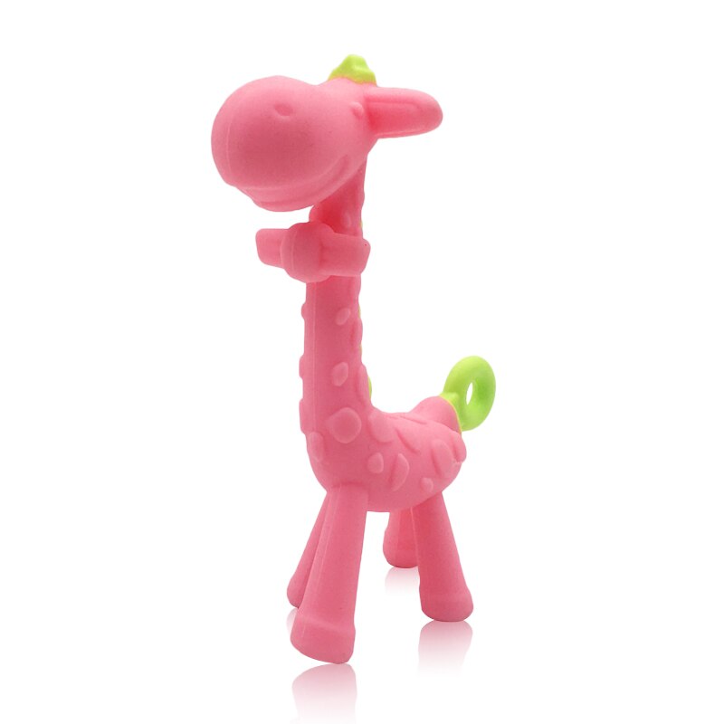 Giraffe Teether Silicone Teething Toy